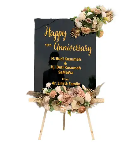 Papan Bunga Akrilik Singojuruh